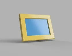 6 X 4 Photo Frame with Integral Stand and Backplate Lock (Landscape orientation)