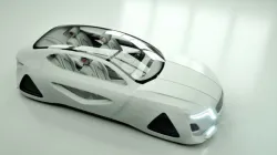 Affekta X-Fusion S1 Sci-Fi concept car  BEST FUTURISTIC DESIGN Low-poly 3D model
