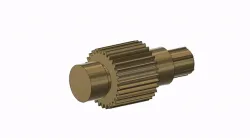 Animations. Rotating Gear Shaft:)
