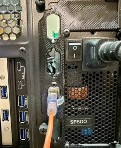ATX to SFX PSU Adapter with generic port mounts