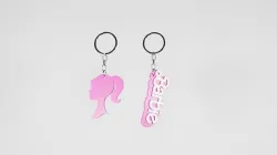 Barbie Keychain 3D print model