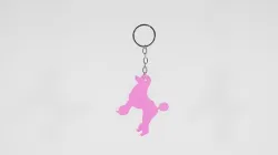BARBIE KEYCHAIN DOG 3D print model