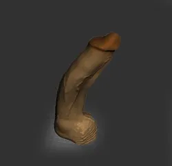 BIG BLACK COCK BBC 3D print model