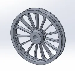 bike rim cswa solidworks