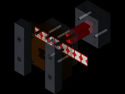 blanking die