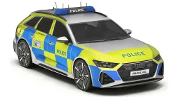 Car Police 6 Low-poly 3D model