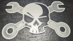 Chevrolet Racing Skull