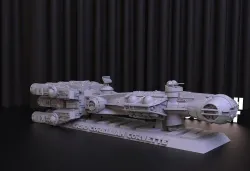 CR90 Space Ship 3D Print STL File for 3D Printing - Digital File 3D print model