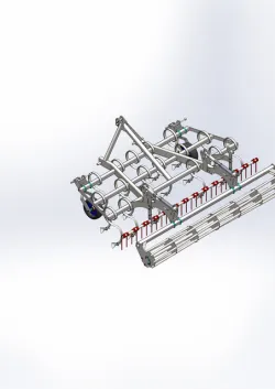 Cultivator for mini tractor
