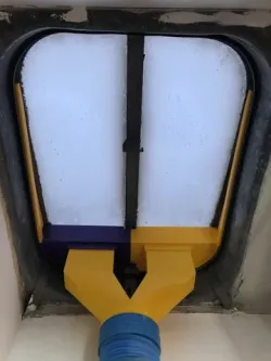 Dachfensterdurchführung K40 Abluft