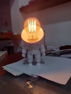 Desk lamp astronaut Cosmic Illumination Desk Lamp Astronaut 3D print model