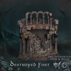 Destroyed Elven Fort