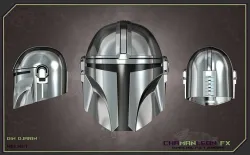 Din Djarin Helmet The Mandalorian Cosplay Armor 3D print model