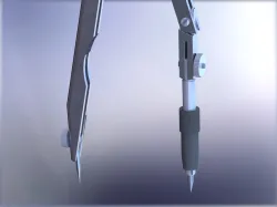 Drawing a 3D Compass