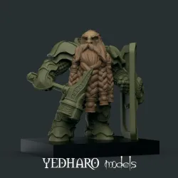 Dwarf white beard