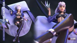 Evelynn KDA Ready for 3D Printing 3D print model