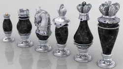 exclusive chess 3D print model