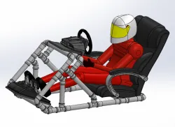 F1 simulator Cockpit