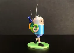Finn with needle swords