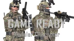 GAME READY RIGGED WESTERN SPECIAL OPERATIONS CHARACTER V1 Low-poly 3D model