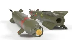 GBU-10 Paveway II Laser Guided Bomb 3D model