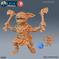 Goblin Warrior Rage / Male Goblinoid / Evil Ogre / Cave Beast / Forest Guard / Siege Servant
