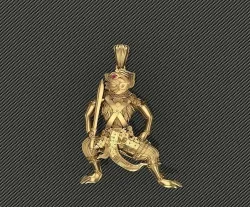 Hanuman King 3D model