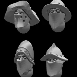 Hats & Helmet Heads