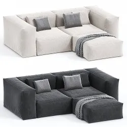 HEUREUX CORNER SOFA 3d  model  3D model