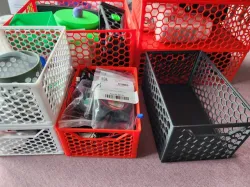 Hexagon Storage Boxes Stackable