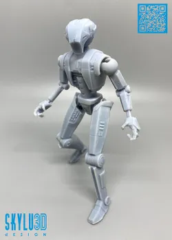 HK 47 Articulation One12 scale 3d print ready model 3D print model