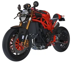 HONDA CBR-600 F4 RENDERIZED