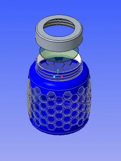 honeycomb container