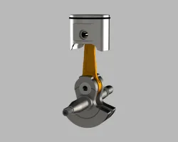 Husqvarna 365 crankshaft