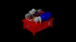 Hydraulic Station Two Stage Pump - Gear Motor