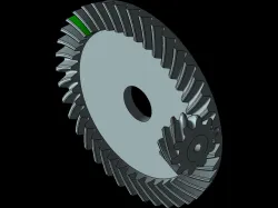 Hypoid gear 10-40