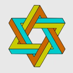 Infinity Triangle-knot Star