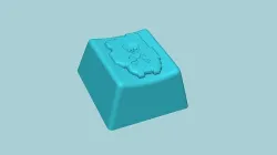 KeyCap - Tibia SD Sudden Death Rune - Decorative KeyCaps 3D print model