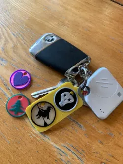 Keychain Token Holder