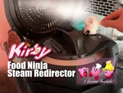 Kirby Food Ninja Steam Redirector (Pressure Cooker Kitchen Cupboard Saver)
