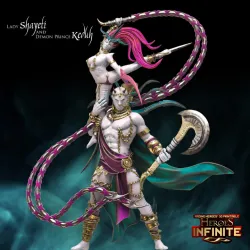 Lady Shayeti and demon prince Keduh
