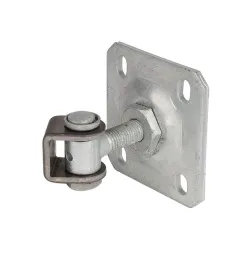 Locinox G90WP 90° vandal-proof hinge with steel plate