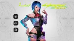 Lucy Cyberpunk Edgerunner  - Game Ready 3D model - UE4 Low-poly 3D model