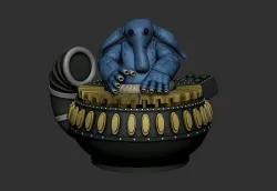 Max rebo 3D print model