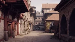 Medieval Modular Town 3D model