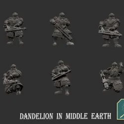 Metal Mountain Dwarf(Crossbow)