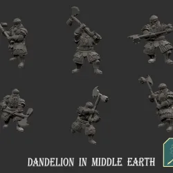 Metal Mountain Dwarf ( Mattock)