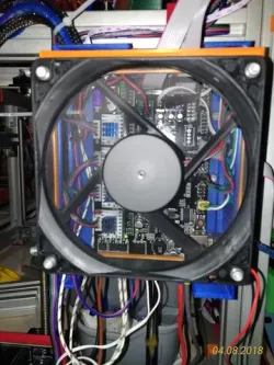 MKS GEN V1.4 holder - profile 3030, fan 120mm - V2