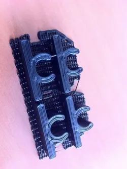 Multiple Brackets Parametric Round Clips