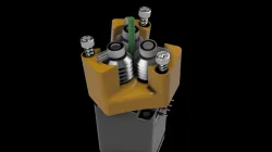 Nema 8 Rotary Feeding Extruder Prototype For Dragon Hotend